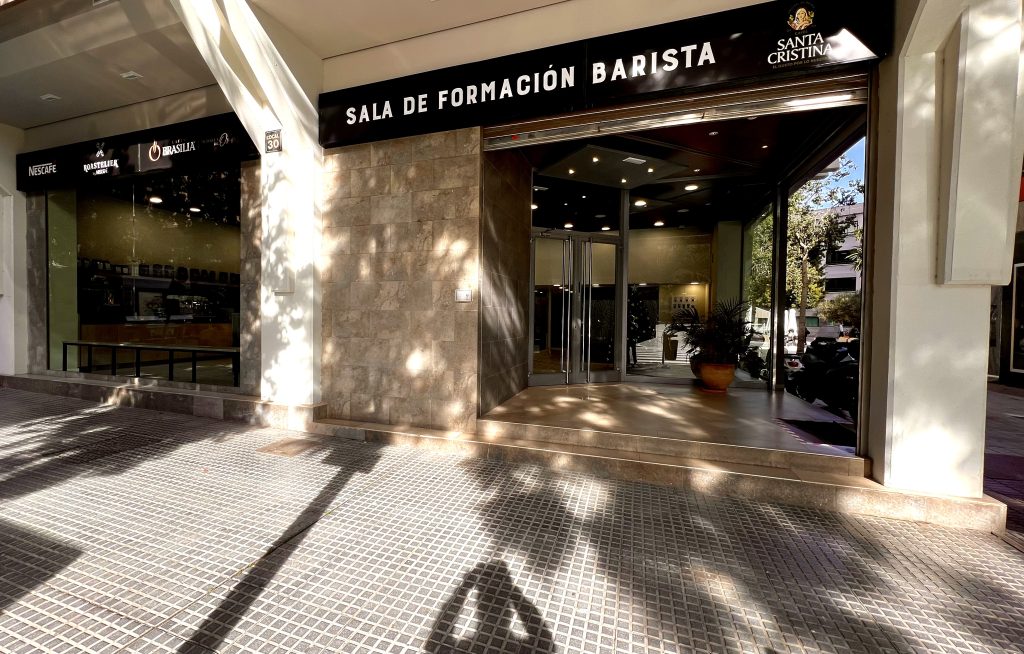 Fachada de Sala de formación Barista de Malaga