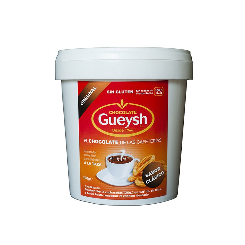 Chocolate a la taza Original Gueysh (700 gramos)
