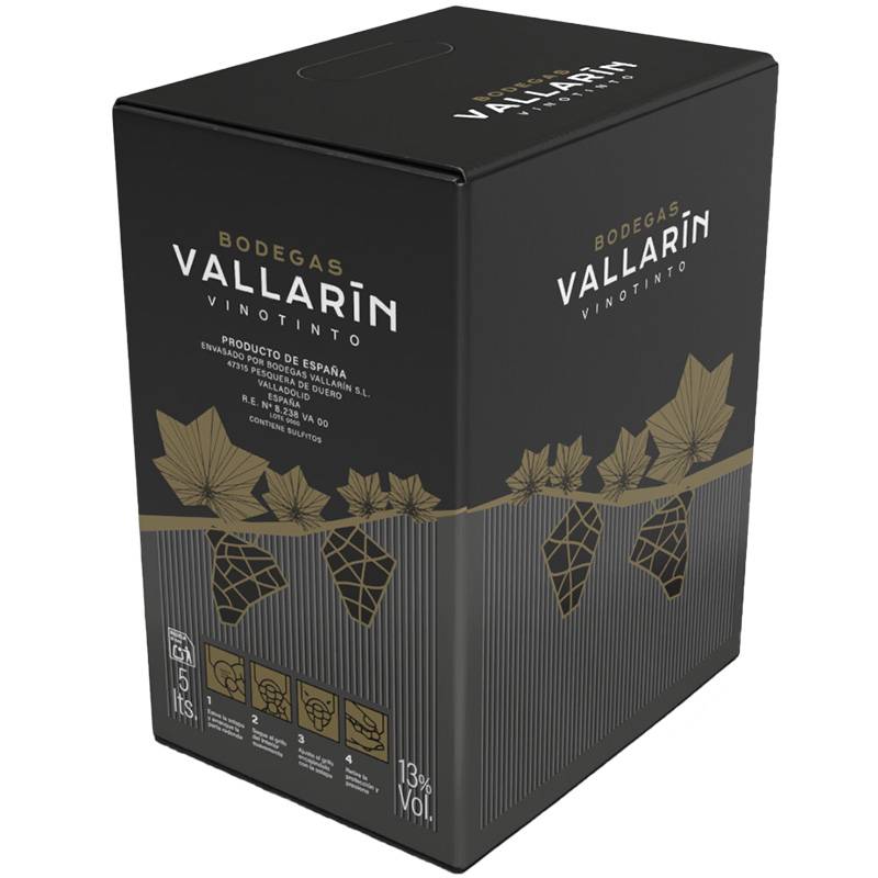Bag in Box VALLARÍN Tinto Roble 5L (Pesquera de Duero)