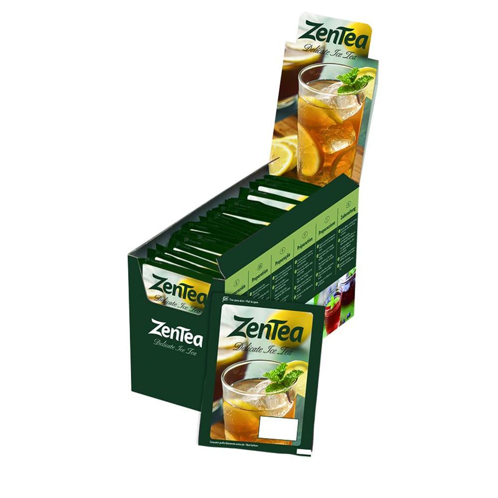 Té frío Zentea sabor Mango Orange de 25 gramos (25 sobres) - Imagen 2